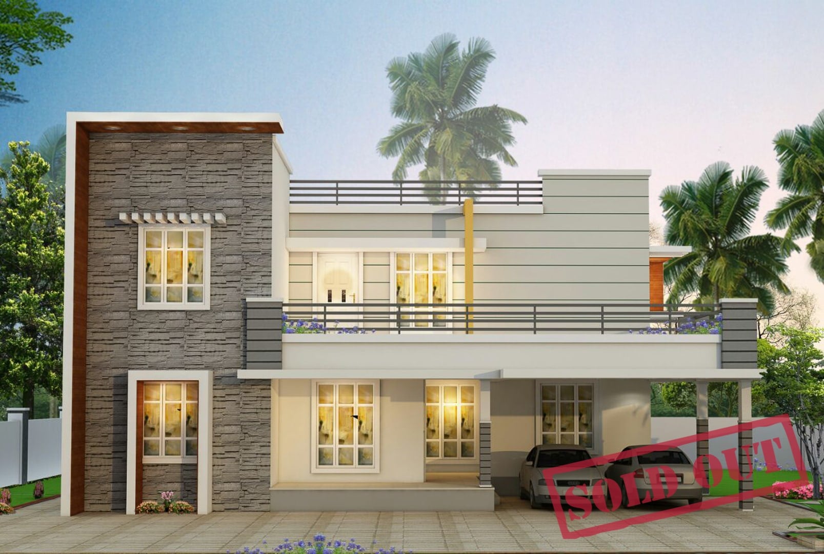 Villa elevation